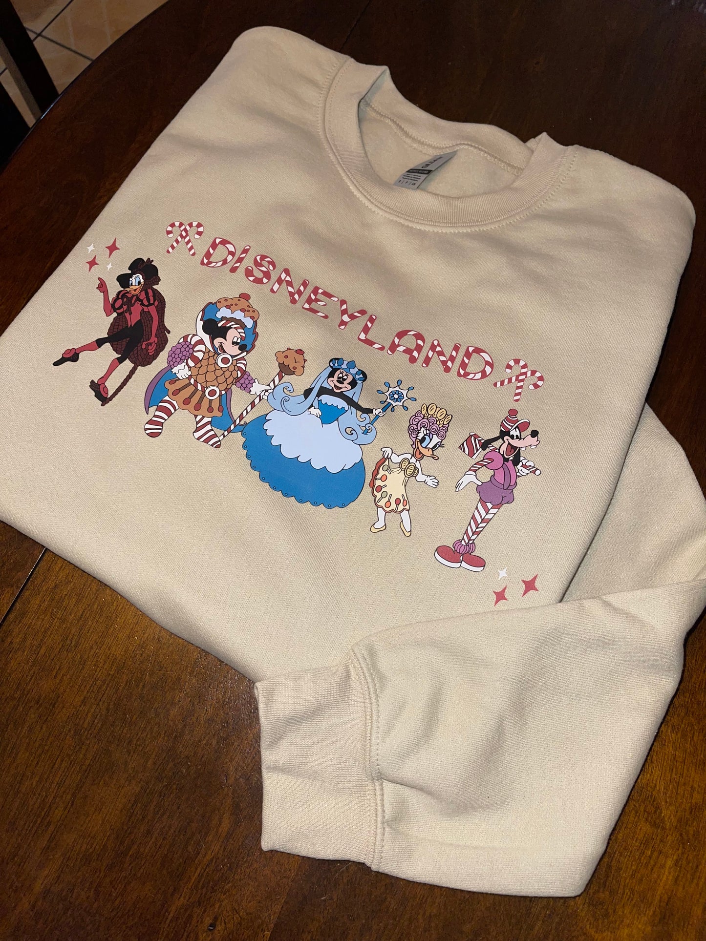 Christmas Disneyland Sweatshirt