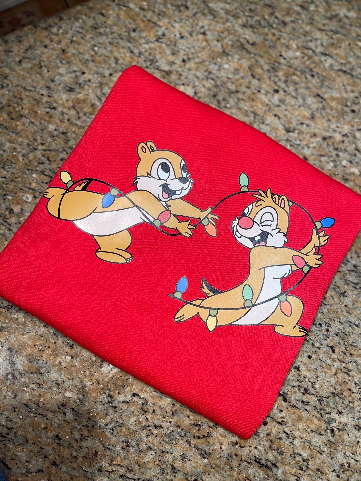 Chip and Dale Christmas Sweater