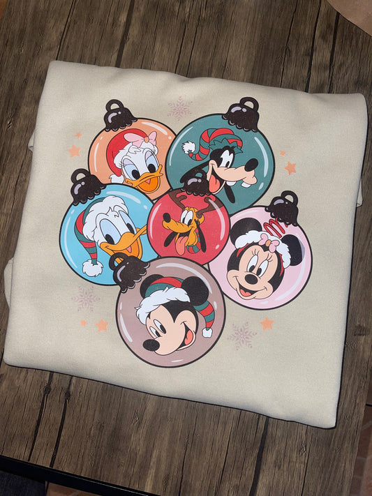 Disney Ornament Sweatshirt