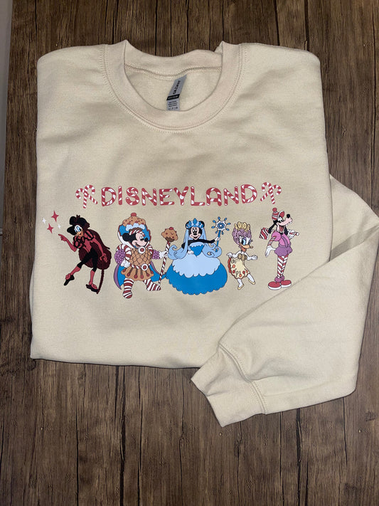 Christmas Disneyland Sweatshirt