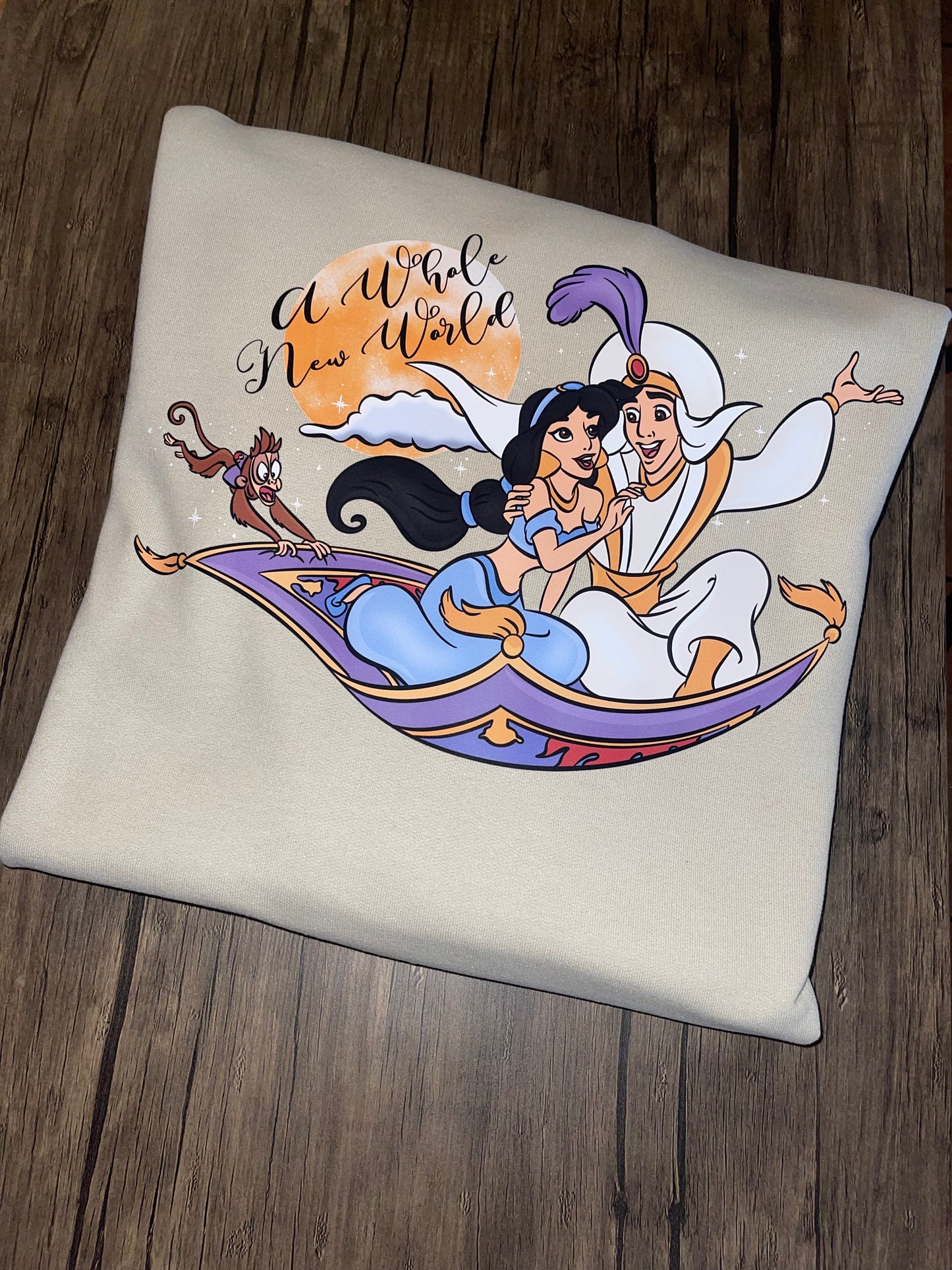 Aladdin A Whole New World Swearshirt