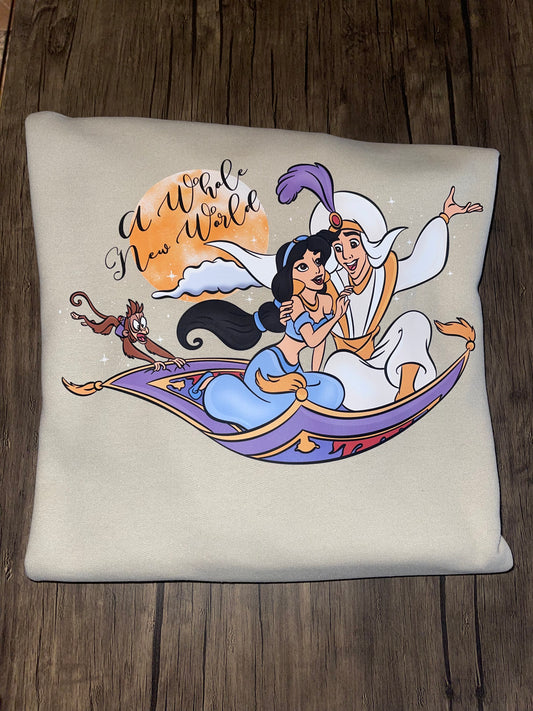 Aladdin A Whole New World Swearshirt