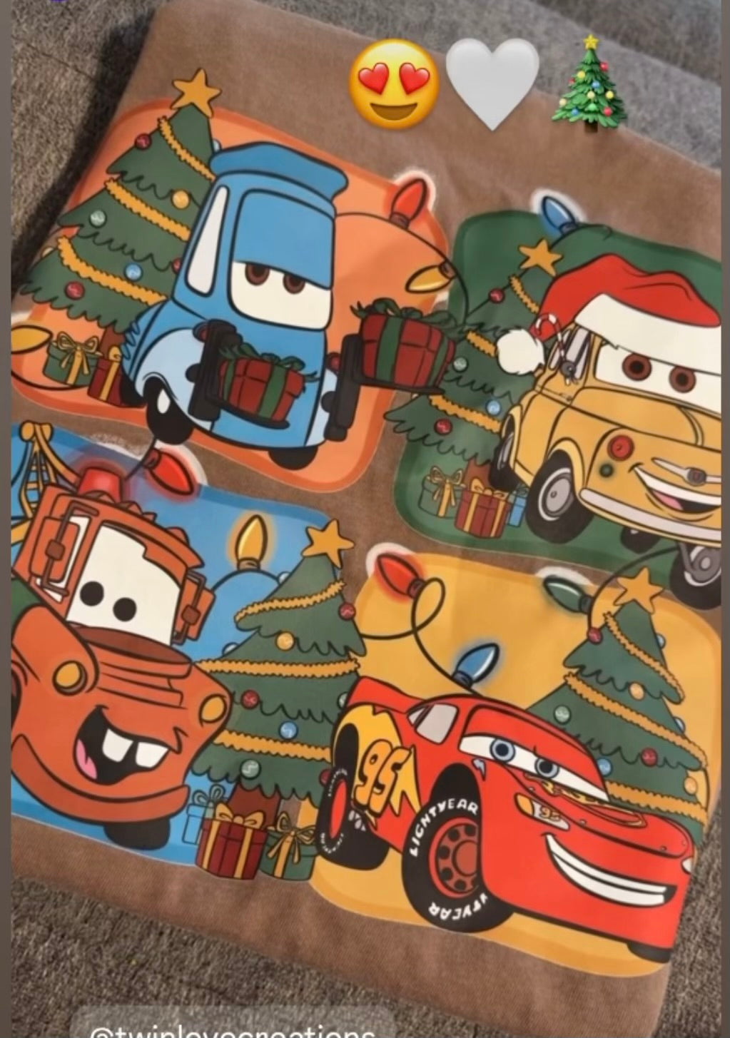 Cars Christmas Sweatshirt