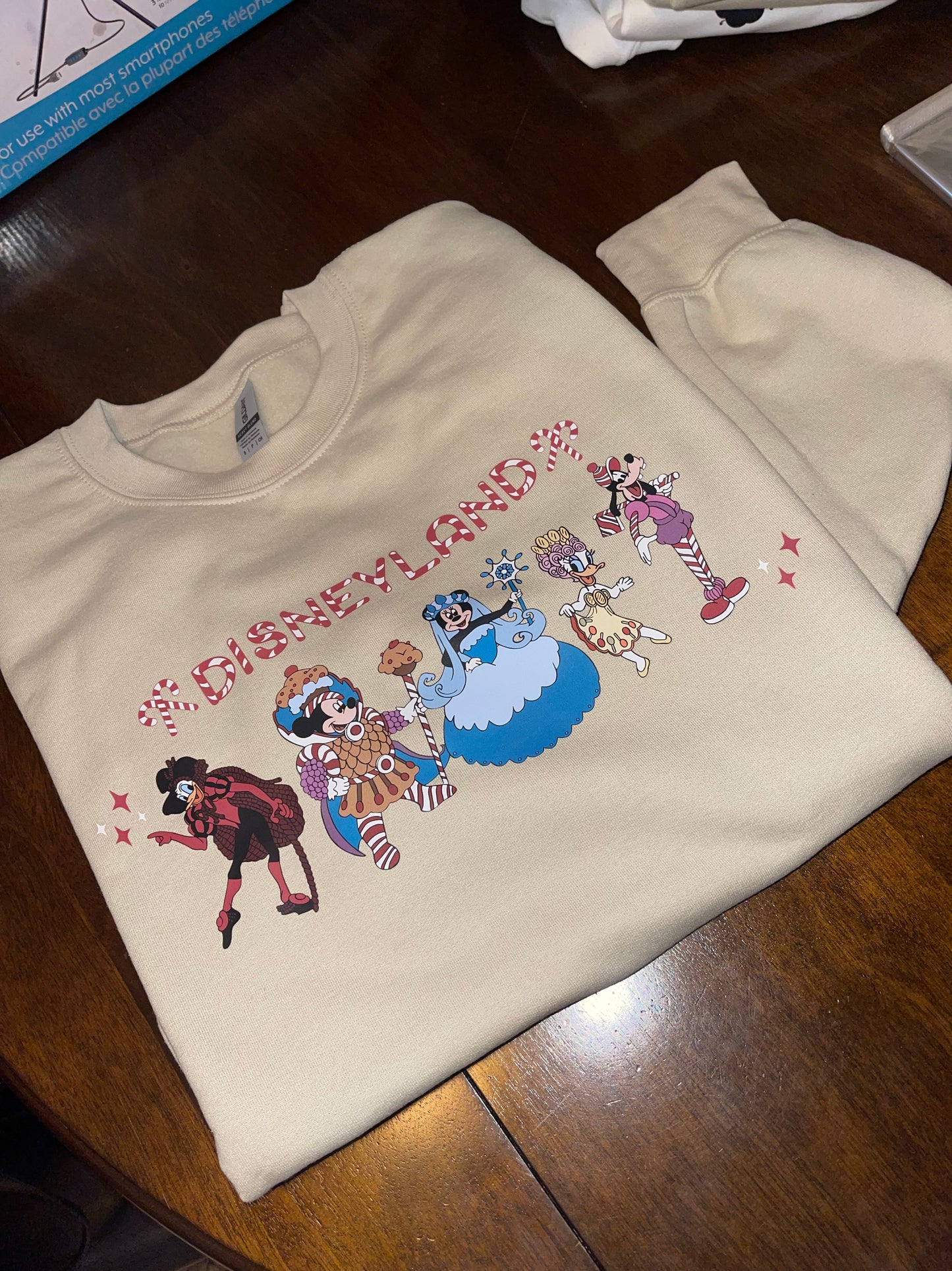 Christmas Disneyland Sweatshirt